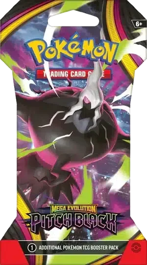 Pitch Black Sleeved Boosterpack