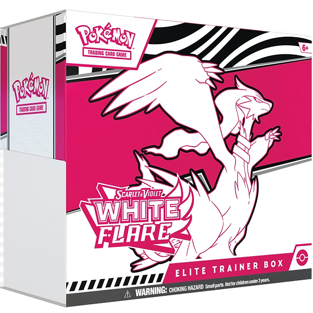 White Flare Elite Trainer Box