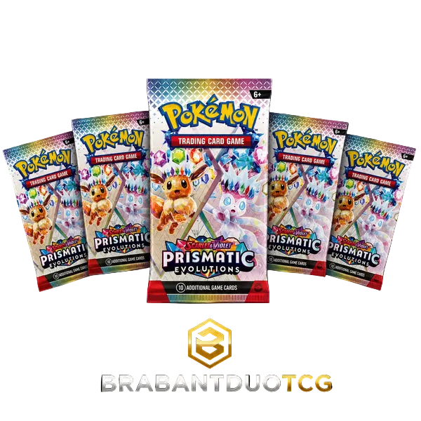 Prismatic Evolutions Booster Pack x5