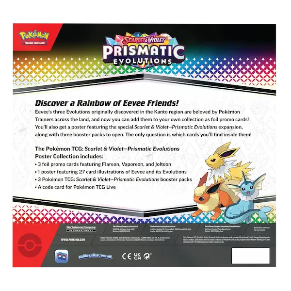 Pokémon Prismatic Poster Collection